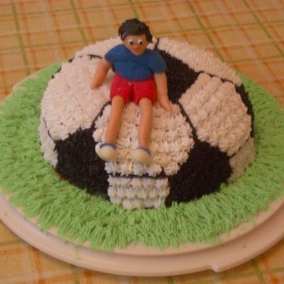 Soccer Ball Cake For A Little Boy Soccer Ball Cake For A Little Boy
