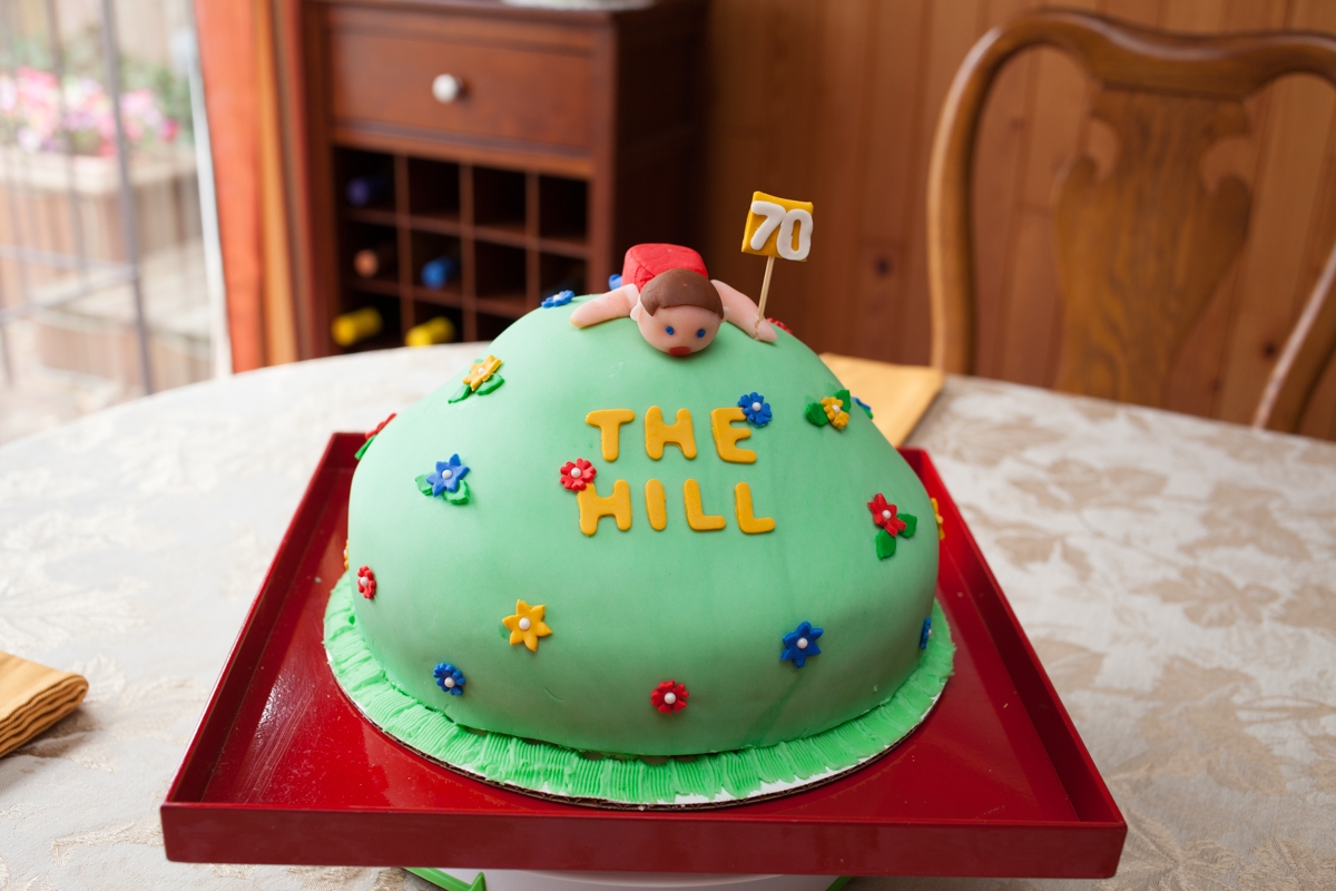 70 Birthday Cake Vanilla Cake With Vanilla Buttercream ...