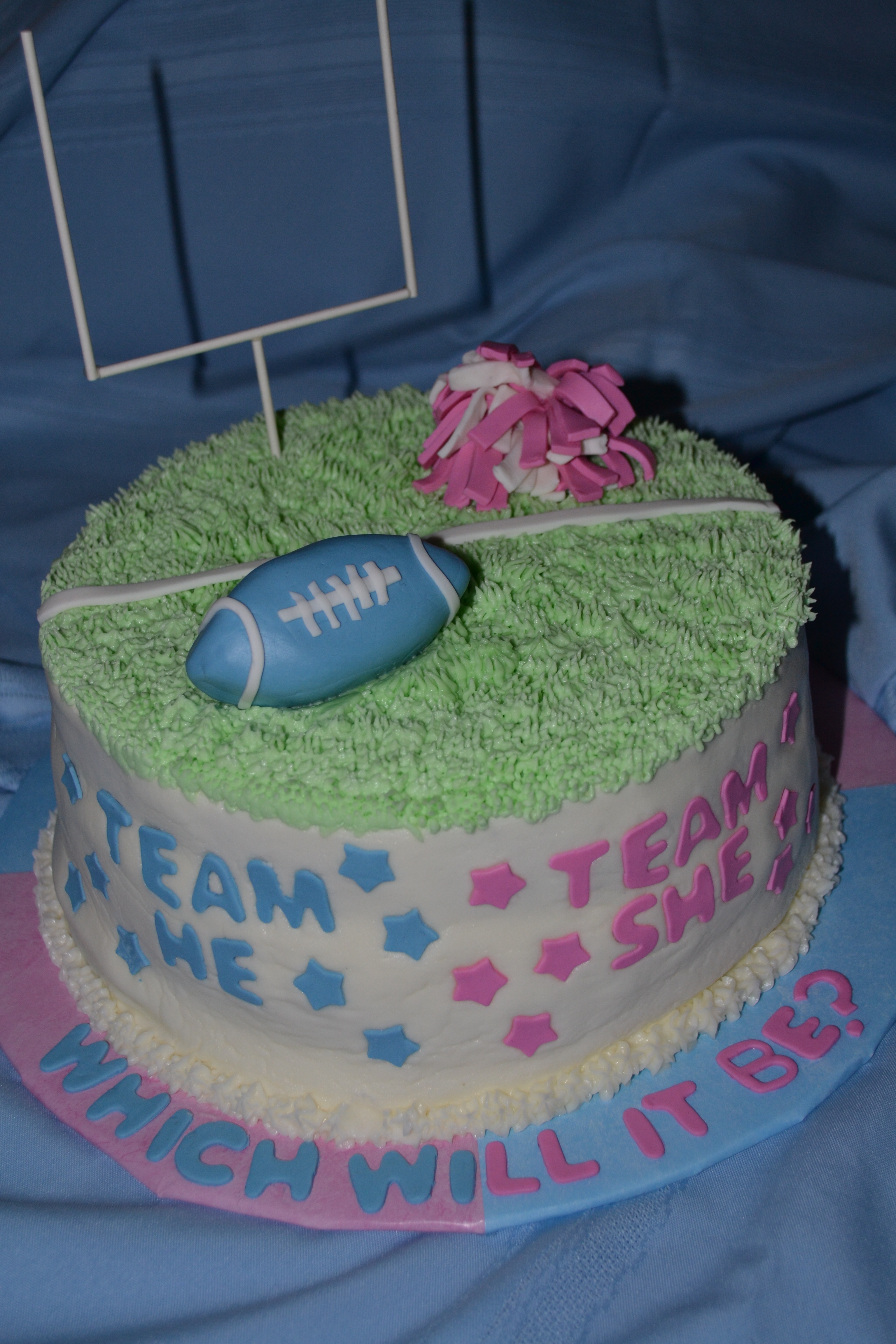 baby celebration foot cake