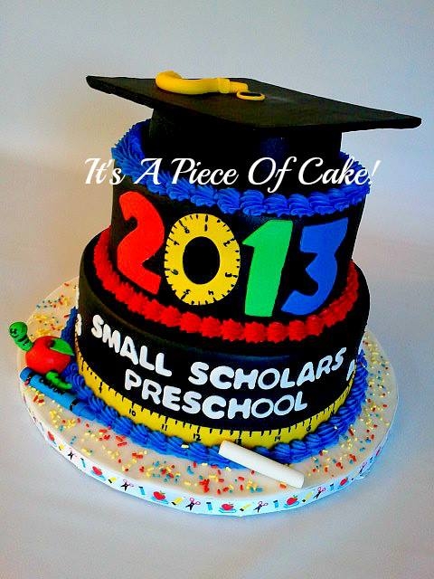 Preschool Graduation Cake - CakeCentral.com