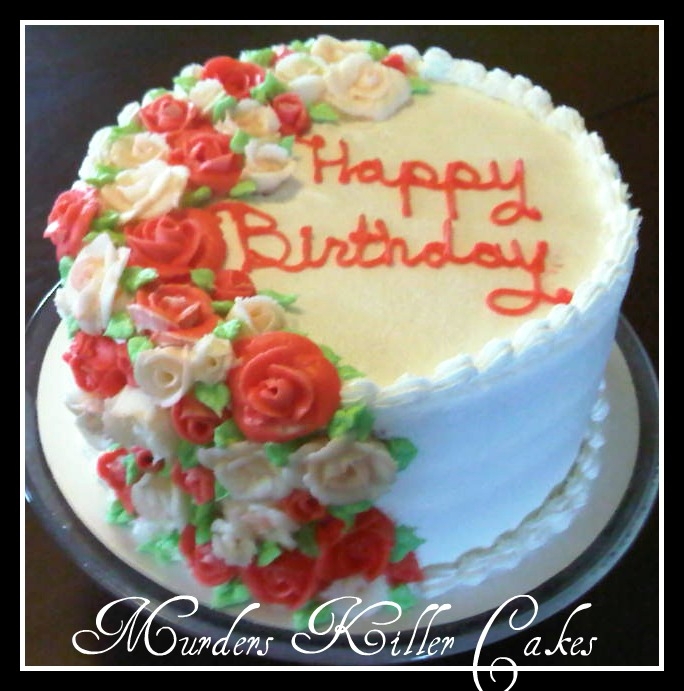 First Attempt At Hat Box Frosted In All Buttercream Also ...
