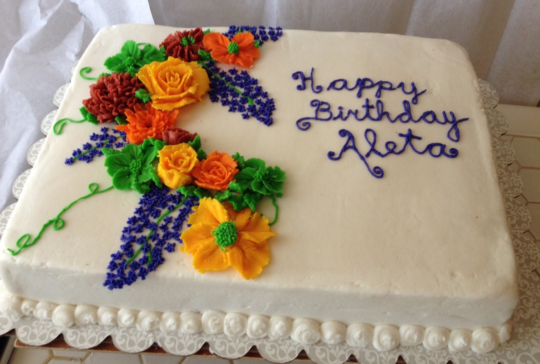 Quinceanera Cake French Vanilla Everything Adorned With ...