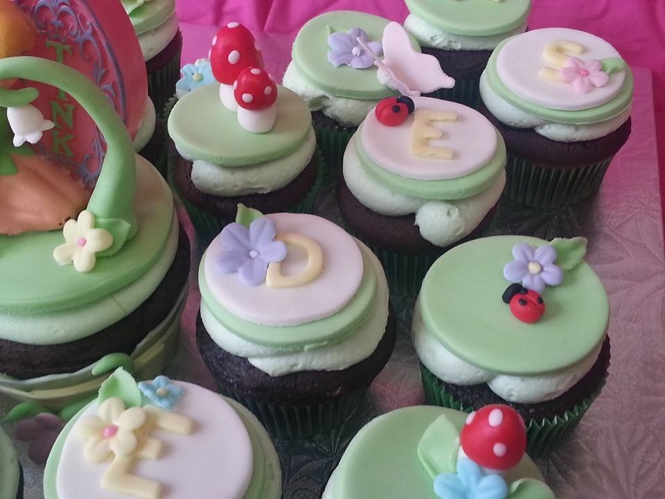 Tinkerbell Cupcakes