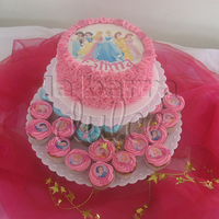 Disney Princesses Cake Cupcakes Pastel Guatemala Te diseñamos tus Cupcakes y tu PASTEL personalizado como TU quieras decorándolo con Fondant, buttercream, turron...