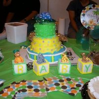 First Ever Staked Fondant Cake this was my first time ever playing around with foundant and gumpast. also first time ever staking cakes. I learned alot and had tons of...