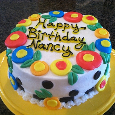 Mary Engelbreit Inspired Birthday Cake Mary Engelbreit Inspired Birthday Cake