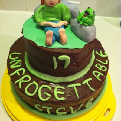 Unfrogettable Birthday Cake Unfrogettable Birthday Cake