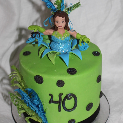 Show Girl Cake Show Girl Cake