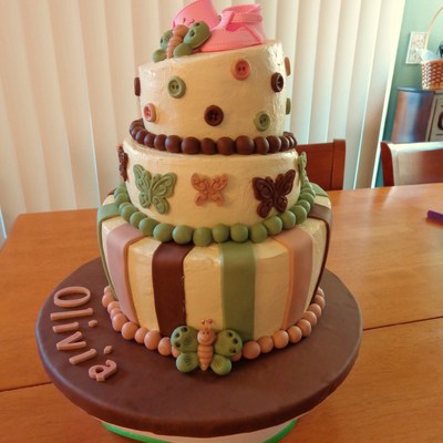 My First Topsy Turvy Baby Shower Cake It Is A Vanilla Cake With Strawberry Filling This Is A French Vainilla Buttercream Icing The Decora My First Topsy Turvy Baby Shower Cake It Is A Vanilla Cake With Strawberry Filling This Is A French Vainilla Buttercream Icing The Decora