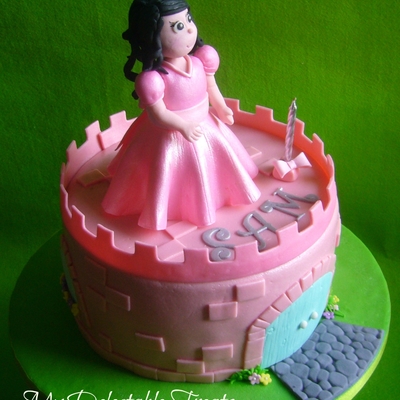 Sam's Pink Castle Cake Sam's Pink Castle Cake