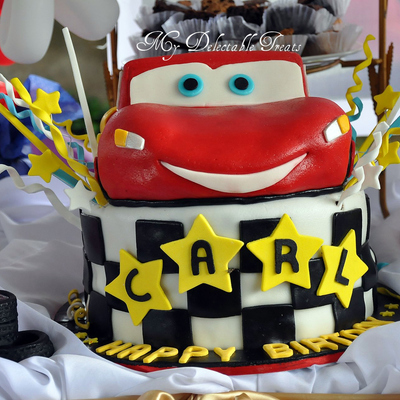 Lightning Mcqueen Birthday Cake Lightning Mcqueen Birthday Cake