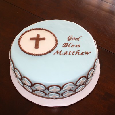 Baptism Cake Baptism Cake