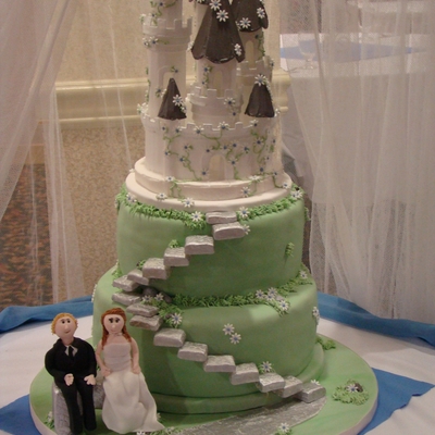 Castle Wedding Cake Castle Wedding Cake