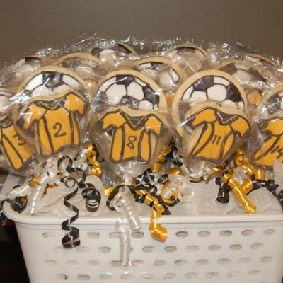 Soccer Cookies For My Son's Team Soccer Cookies For My Son's Team