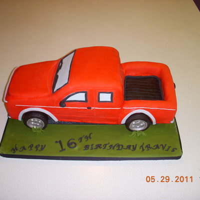 3D Truck Cake 3D Truck Cake
