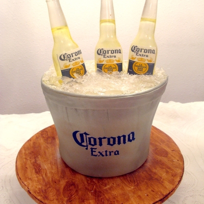 Beer Bucket Cake