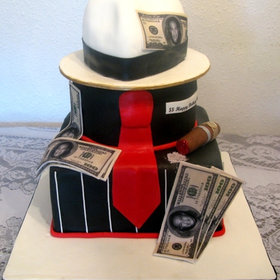 Another Sopranos/gangster Cake