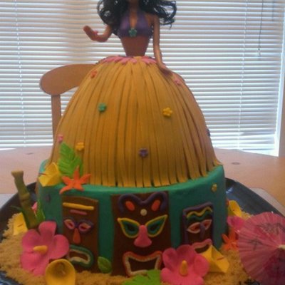 Doll, Luau, Hula, Hawaiian, Tiki Doll, Luau, Hula, Hawaiian, Tiki