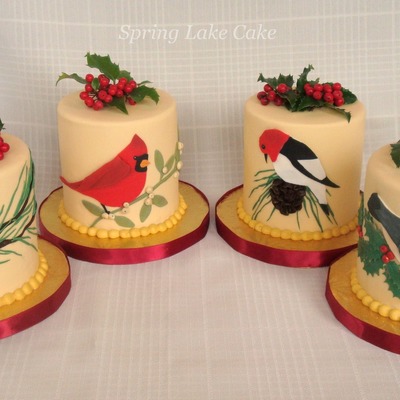 Mini Bird Cakes