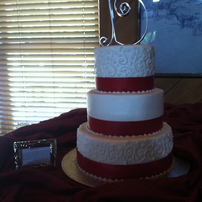 Red And White Bridal Stack Red And White Bridal Stack