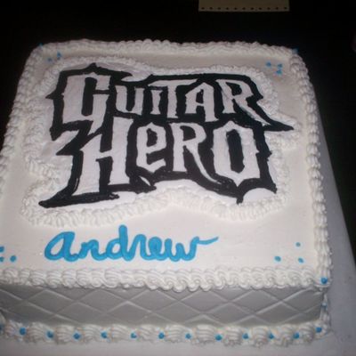 Guitar Hero Cake Guitar Hero Cake