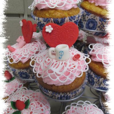 Valentine's Cupcakes For Paramount Coffee Valentine's Cupcakes For Paramount Coffee