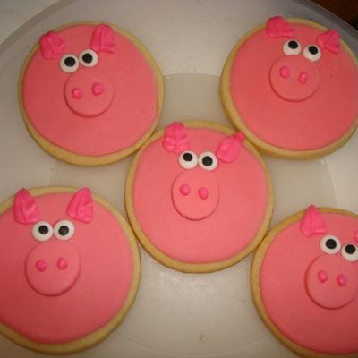 Pig Face Cookies Pig Face Cookies