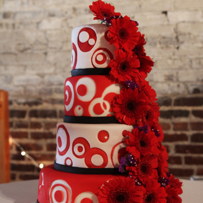 Red, Black And White Wedding Red, Black And White Wedding