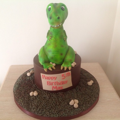 Dinosaur Birthday Cake. Dinosaur Birthday Cake.