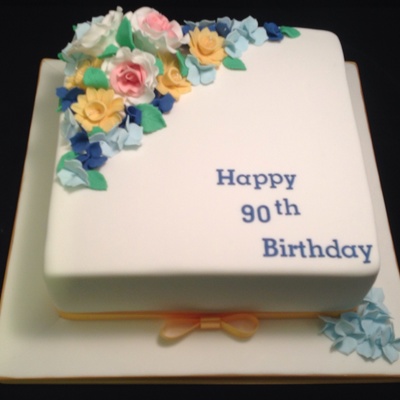 90Th Birthday Cake.. 90Th Birthday Cake..