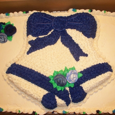 Ivory And Navy Bells Ivory And Navy Bells