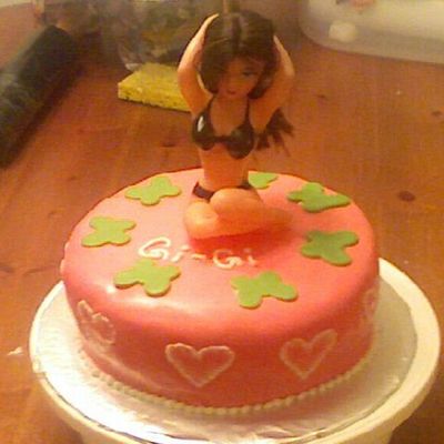 Pole Dancing Birthday Cake Pole Dancing Birthday Cake