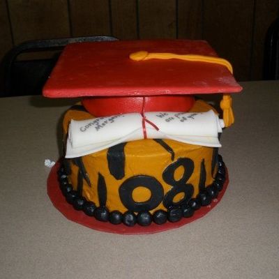 Tiger Graduation Cake Tiger Graduation Cake