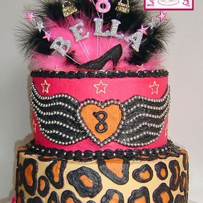Rocker Girl Birthday Cake Rocker Girl Birthday Cake