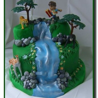 Diego Waterfall Cake Diego Waterfall Cake