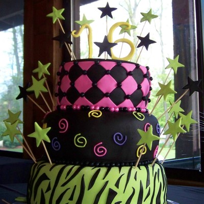 Sweet 16 Birthday Cake Sweet 16 Birthday Cake