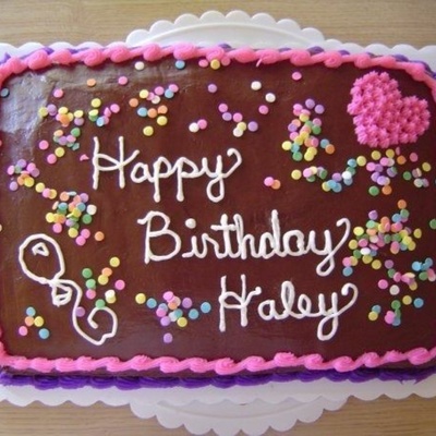 Just A Simple Birthday Cake For My Daughters 9Th Birthday She Loved How Girly It Was Though Just A Simple Birthday Cake For My Daughters 9Th Birthday She Loved How Girly It Was Though