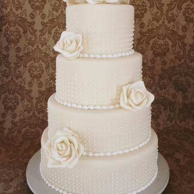 Rose Wedding Cake Rose Wedding Cake