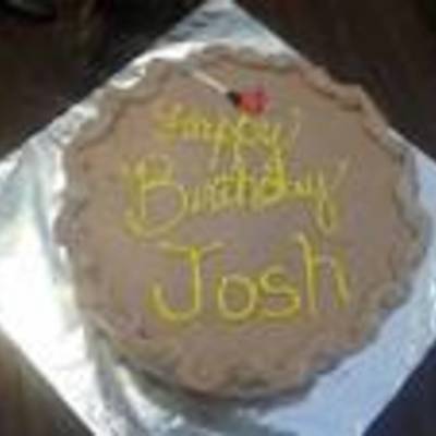 Chocolate Mocha Cake With Mocha Icing Done With A Broom On It Broom Does Have A Significance To The Birthday Boy Gave Me A Free Broom And