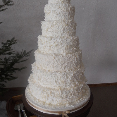 7 Tiered Wedding Cake on Cake Central