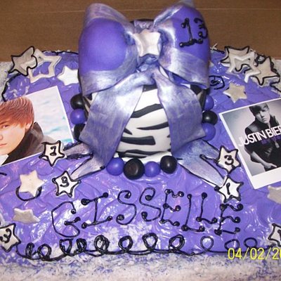 Justin Bieber Cake Justin Bieber Cake