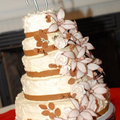 Cascade Wedding Cake Cascade Wedding Cake