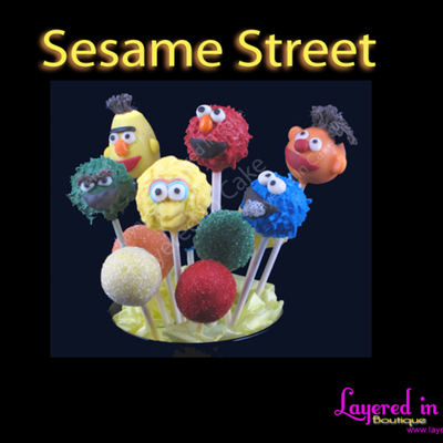 Sesame Street Cake Pops Sesame Street Cake Pops