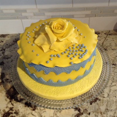 Last Minute 60Th Birthday Cake For A Surprise Party Ordered Yesterday For Today All She Asked For Was Chocolate Cake With Colours Of Yello... Last Minute 60Th Birthday Cake For A Surprise Party Ordered Yesterday For Today All She Asked For Was Chocolate Cake With Colours Of Yello...