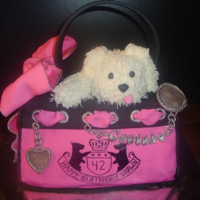 Juicy Couture Purse W/ Puppy Juicy Couture Purse W/ Puppy