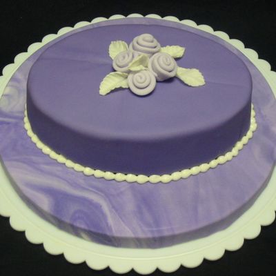 Purple Fondant Purple Fondant