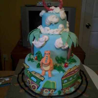 Dinosour Train Cake Dinosour Train Cake