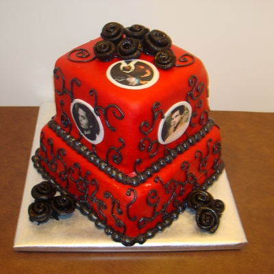 Twilight Themed Cake Twilight Themed Cake