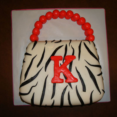 Zebra And Pink Purse Zebra And Pink Purse