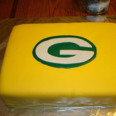 Green Bay Packers Cake Green Bay Packers Cake